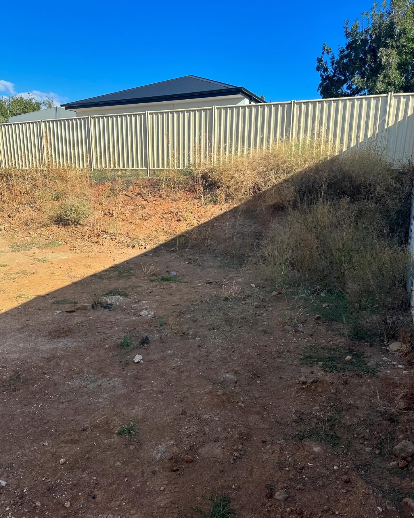 Front garden preparation by Bentley Landscapes